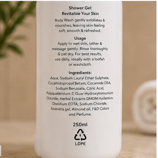 The White Collection London Shower Gel